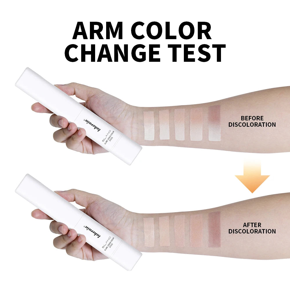 Color-Adapting Foundation Stick with Built-in Brush