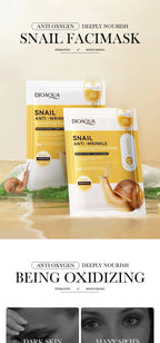 Snail Essence Anti-Wrinkle Hydrating Face Mask Set
