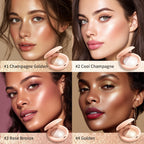 Silken Touch Shimmer Highlighter Powder for Radiant Glass Skin