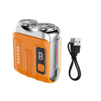 Portable Electric Rotary Shaver for Men