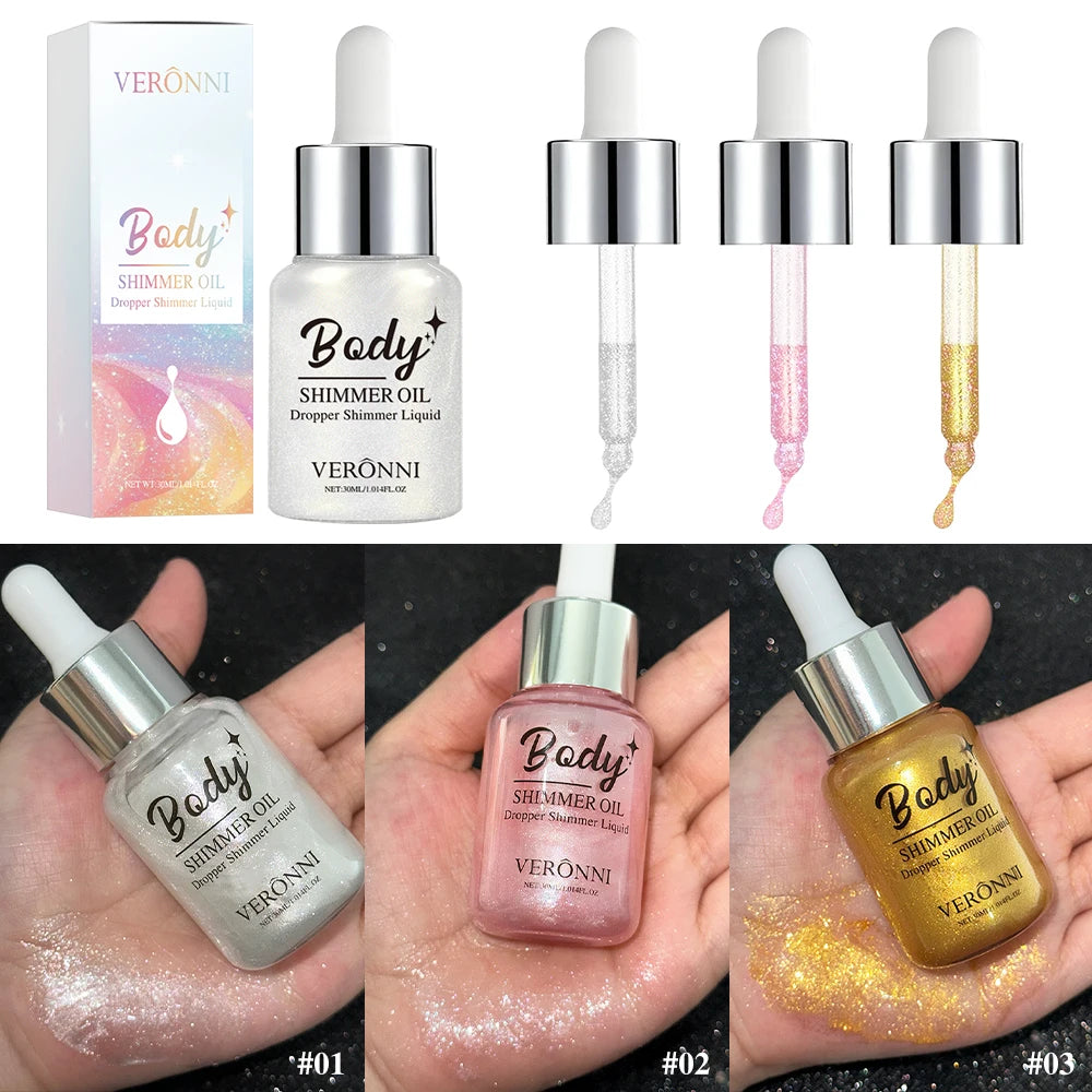 Liquid Shimmer Body and Face Highlighter