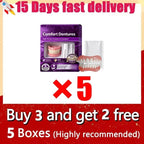 Instant Comfort Cosmetic Denture Set for Natural Smile