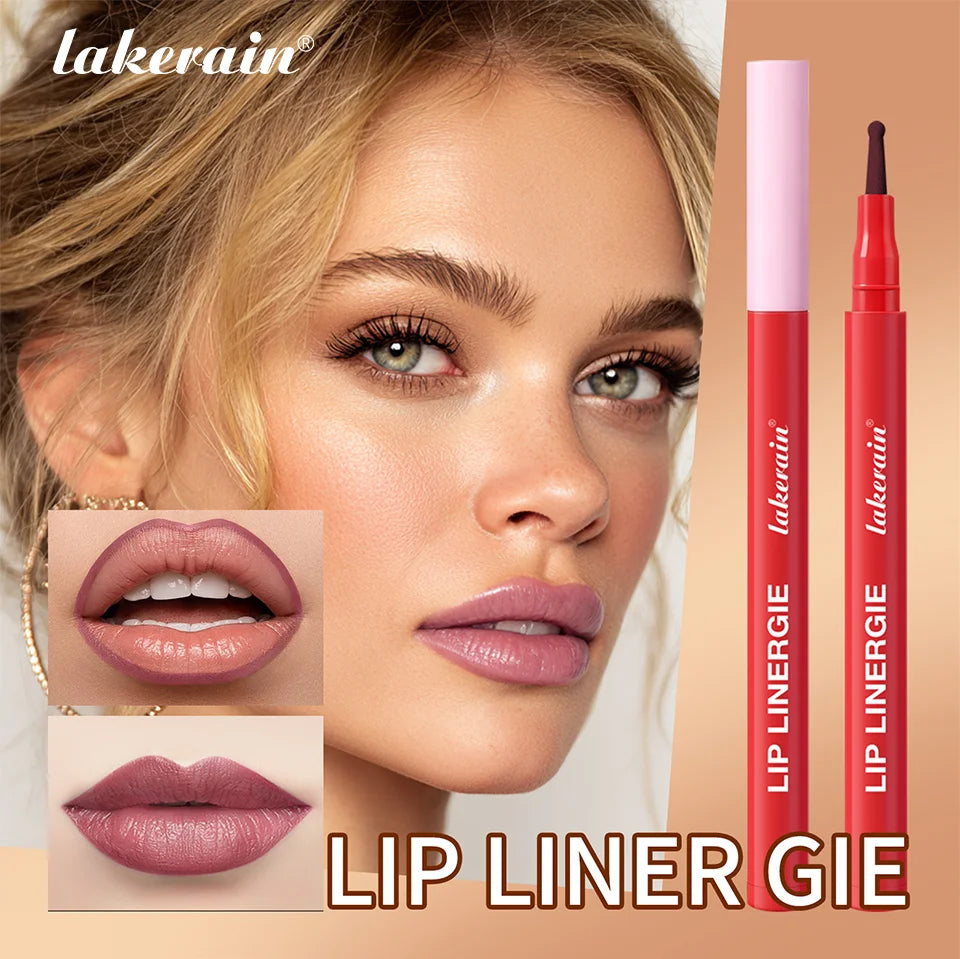 Waterproof Felt-Tip Lip Liner Stain for Sculpted Lips