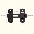90 Degree Stainless Steel Security Door Latch Bolt