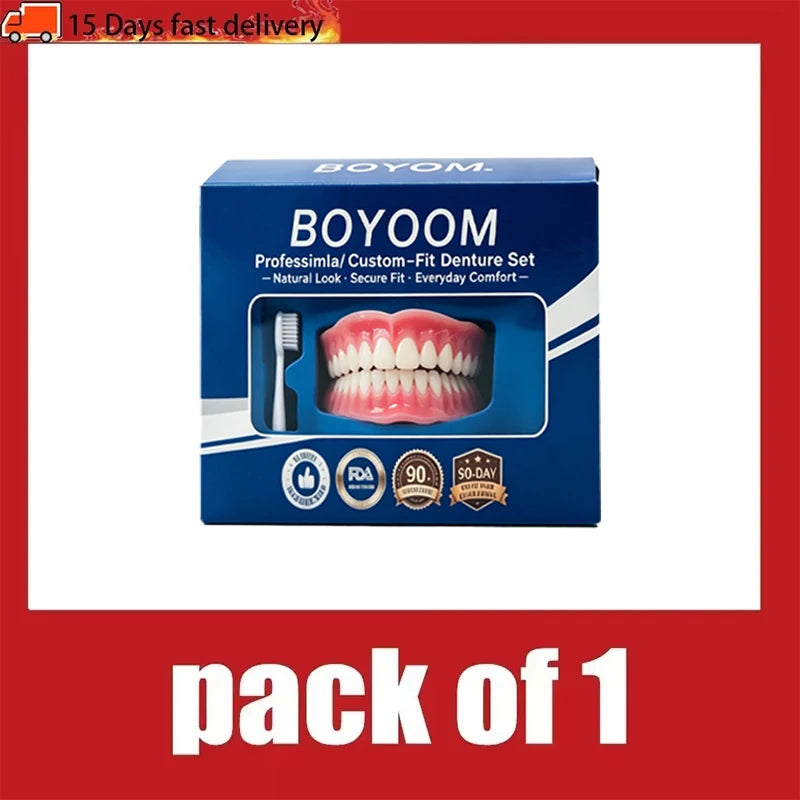 Comfort Fit Cosmetic Denture Set