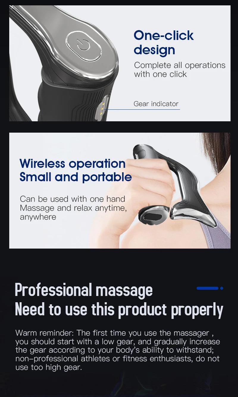 Electric Deep Tissue Fascia Muscle Massager