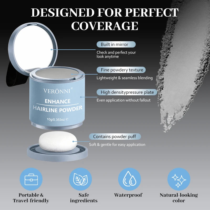 Waterproof Hairline Shadow Powder for Thicker Looking Hair - 11