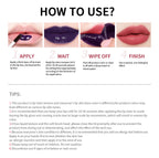 Waterproof Peel-Off Lip Stain Set