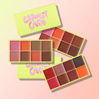 8-Color Cream Contour, Blush and Highlighter Palette