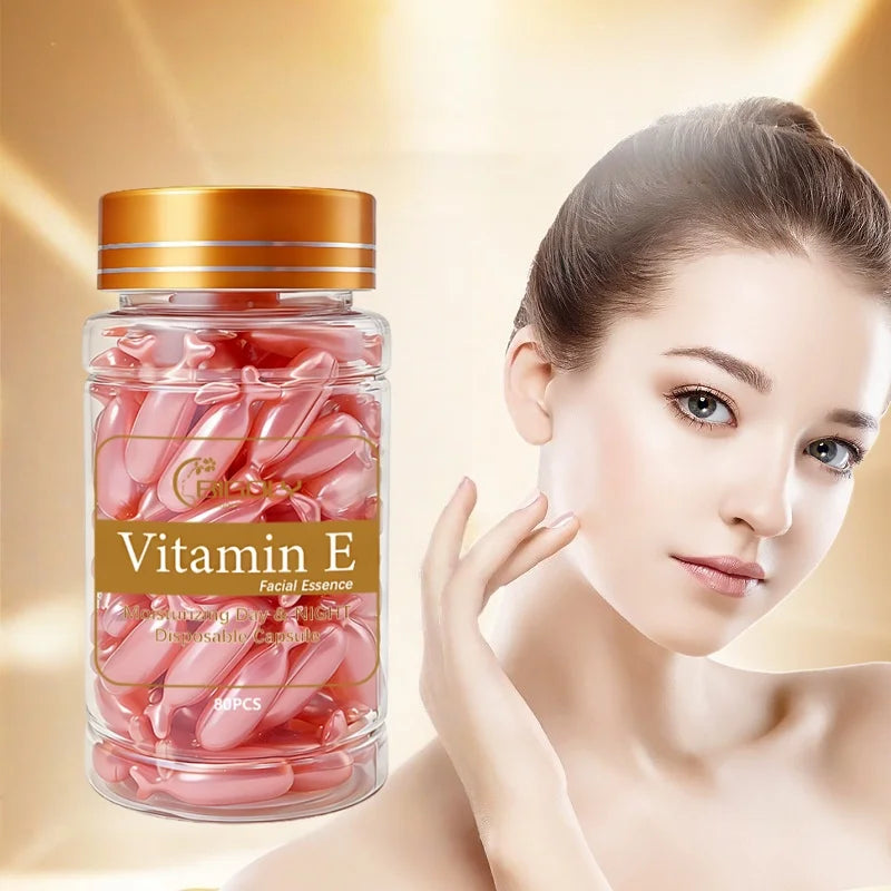 Vitamin E Moisturizing Facial Serum Capsules