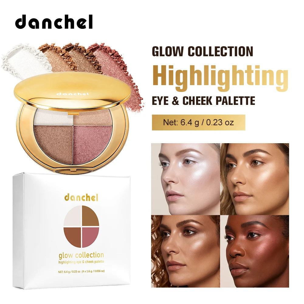 All-in-One Highlighting and Contouring Makeup Palette - 19