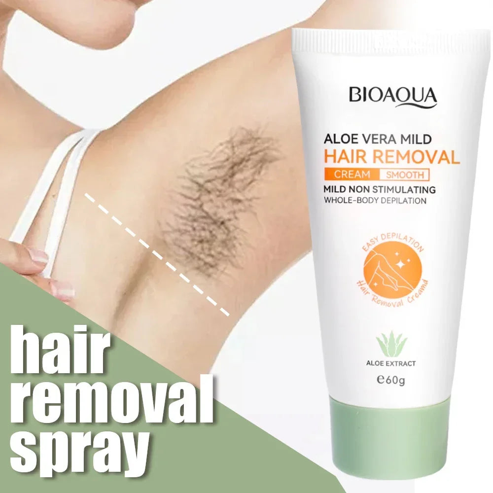 Painless Gentle Hair Removal Cream for Sensitive Skin - 5