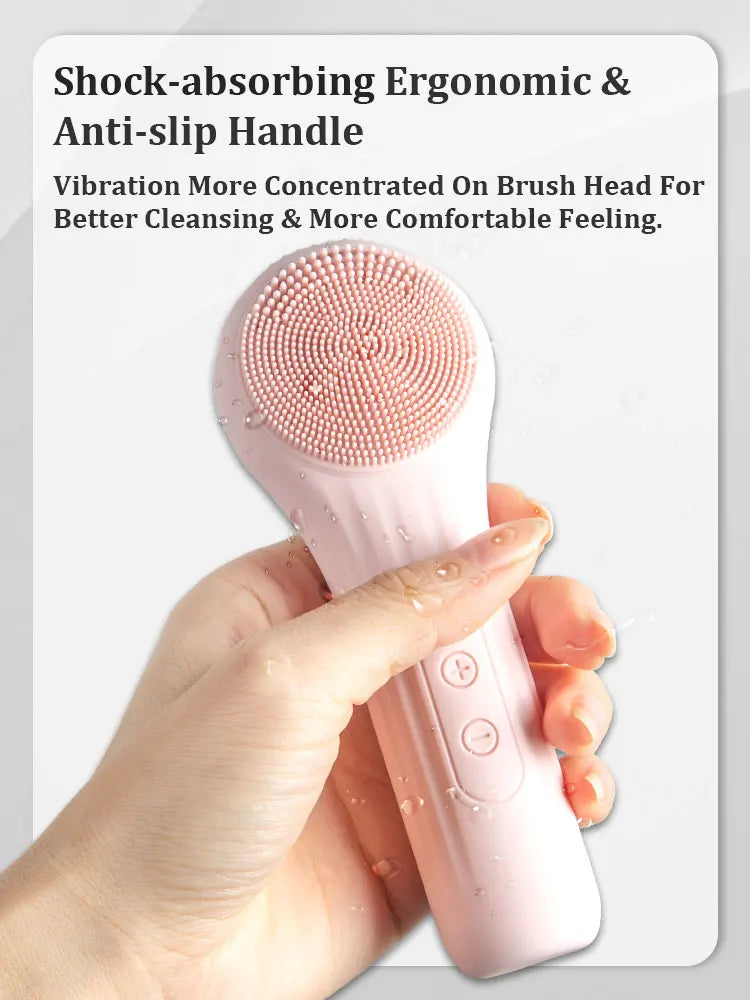 Sonic Electric Facial Cleansing and Exfoliating Brush