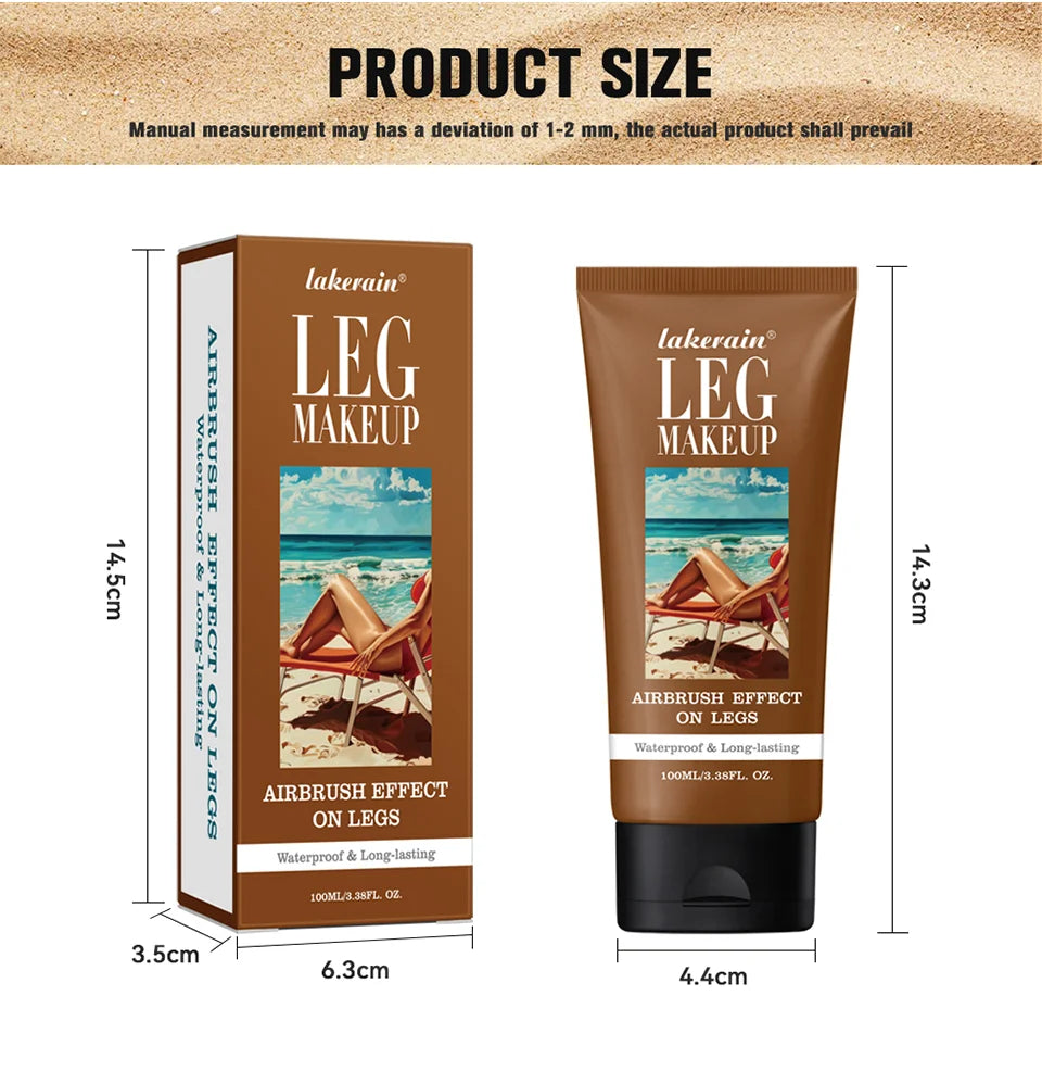 Waterproof Leg Makeup Foundation for Flawless Skin