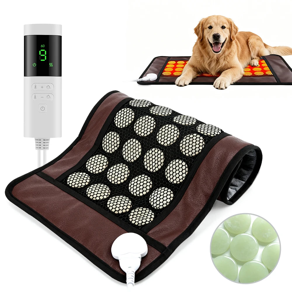 Natural Jade Stone Heating Mat for Pain Relief
