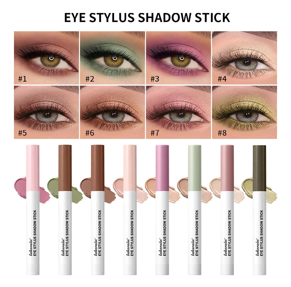 Waterproof Cream Eyeshadow Stick for Long-Lasting Eye Makeup