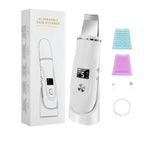 Ultrasonic Facial Skin Scrubber and Pore Cleansing Spatula