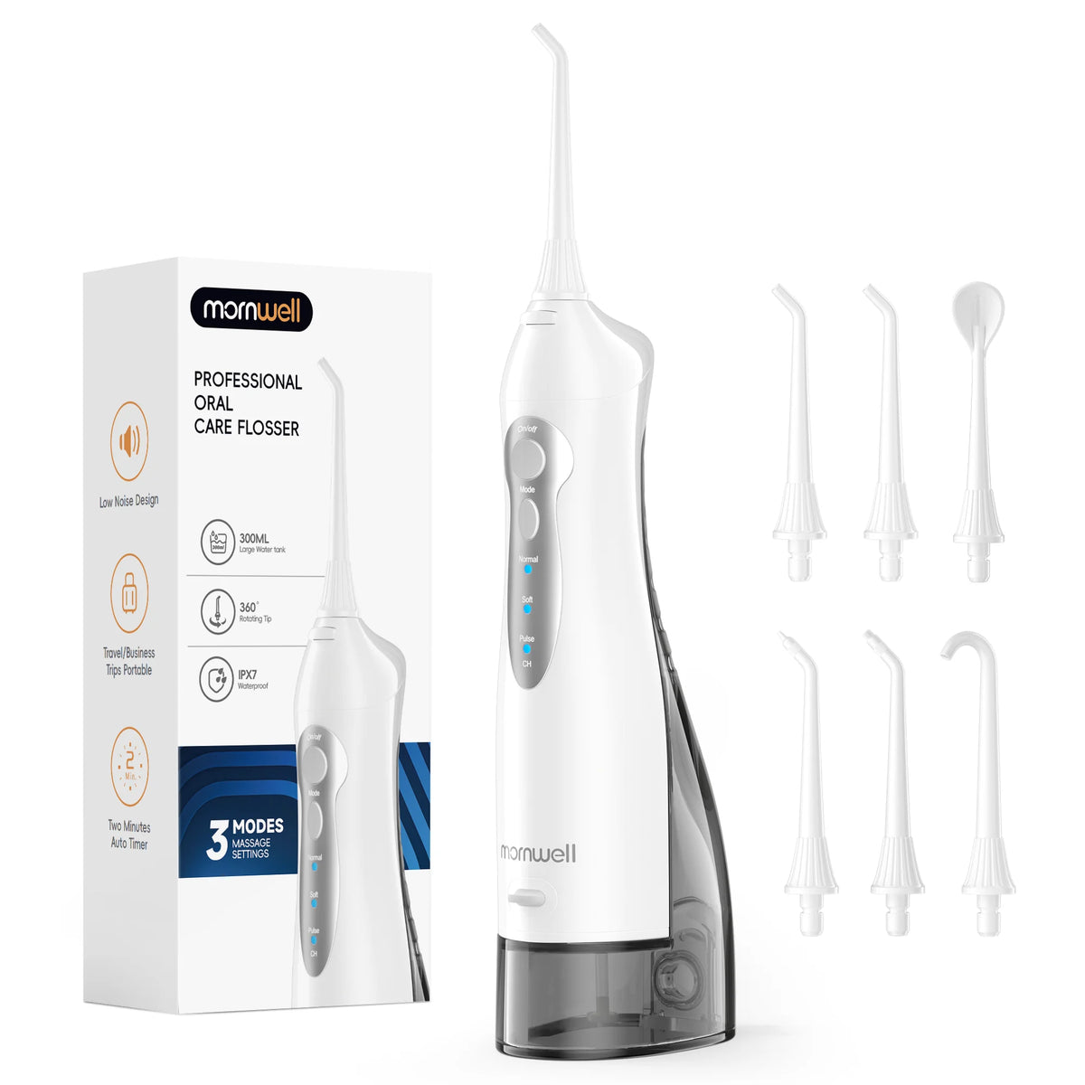 Portable Electric Water Flosser for Deep Teeth Cleaning