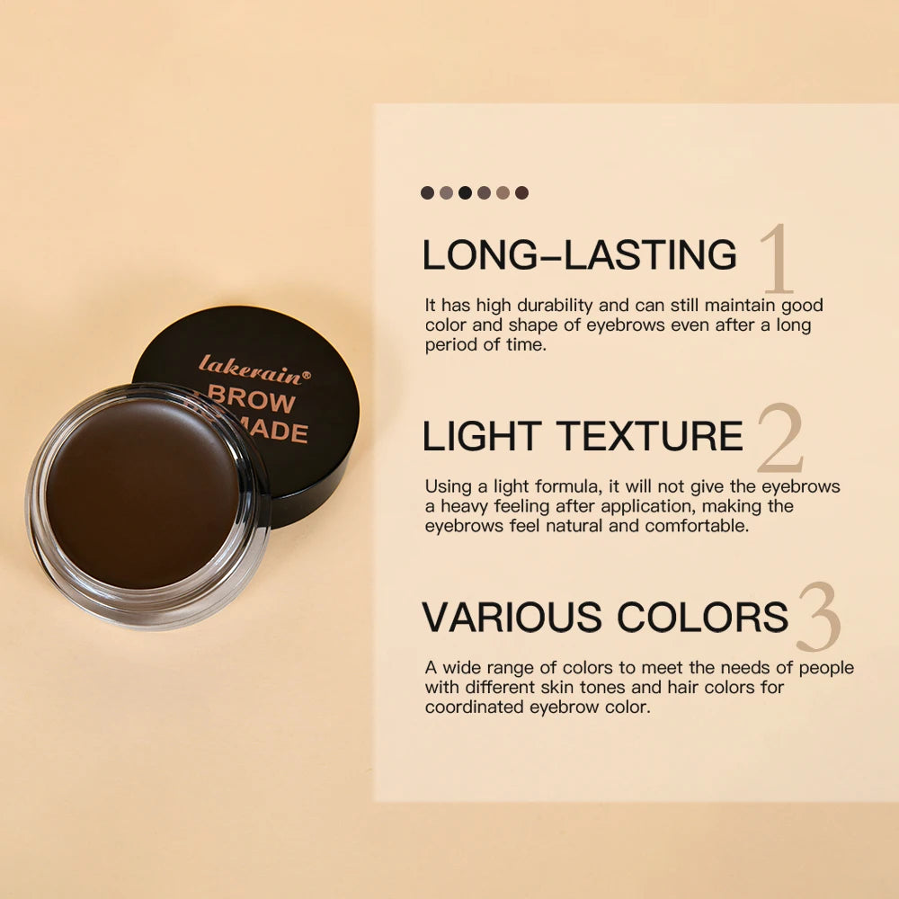 Waterproof Long-Lasting Brow Pomade Gel - 3