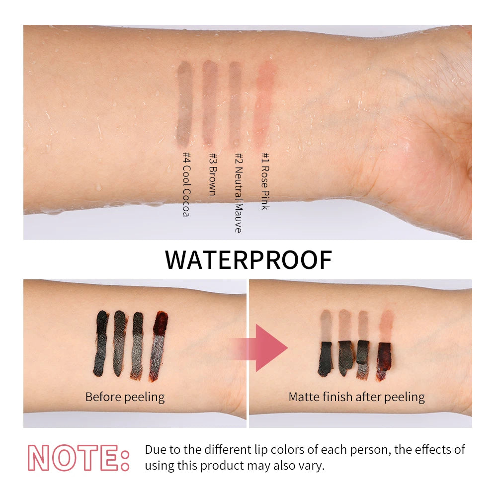 Waterproof Peel-Off Lip Liner Tattoo Stain - 4