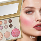 All-in-One 9-Color Face and Eye Makeup Palette