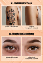 Four-Color All-Day Waterproof Face Concealer Palette
