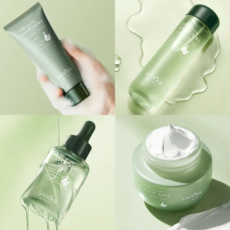 6-Piece Avocado Nourishing Facial Skincare Set
