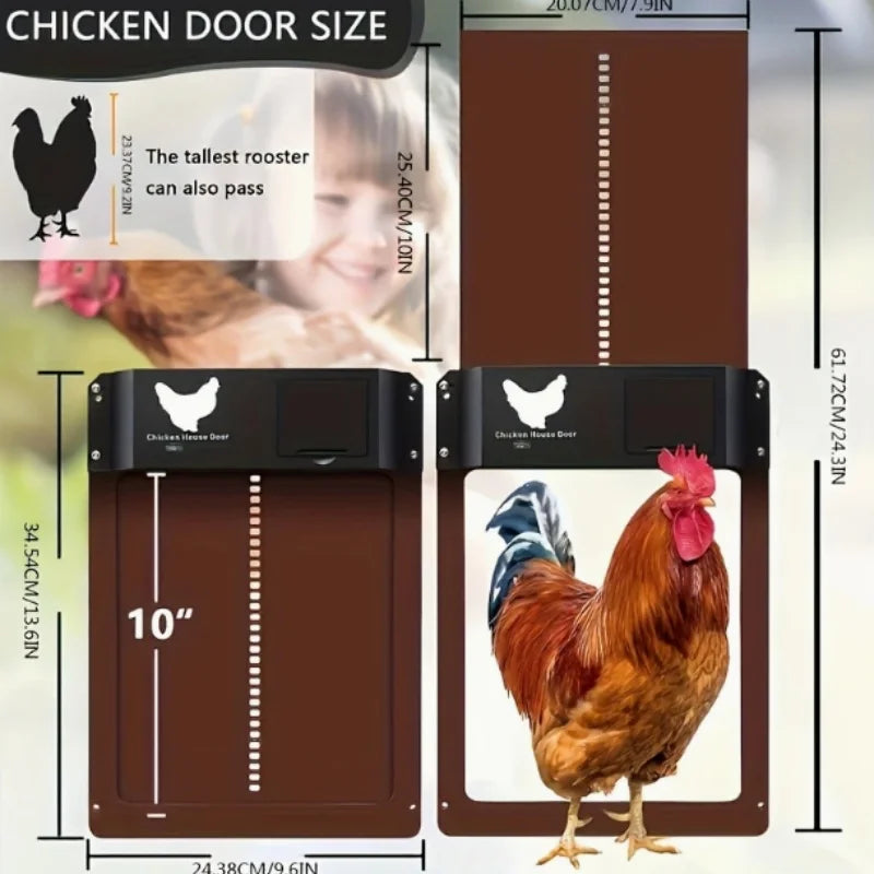 Automatic Light-Sensing Chicken Coop Door