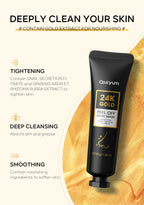 24K Gold Deep Cleansing Pore Peel-Off Nose Mask