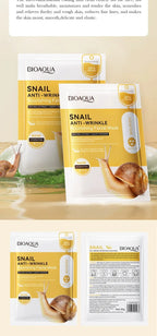 Snail Essence Anti-Wrinkle Hydrating Face Mask Set