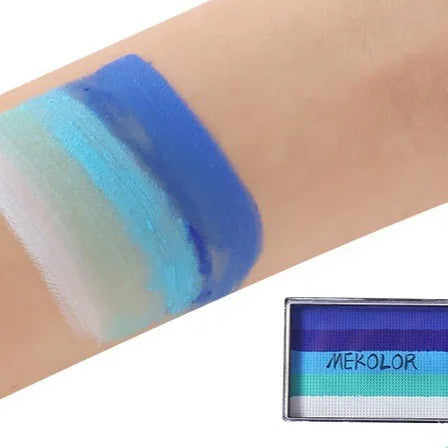 6-Color UV Glow Neon Face and Body Paint Palette