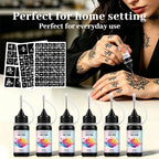 DIY Temporary Tattoo Gel Kit for Body Art
