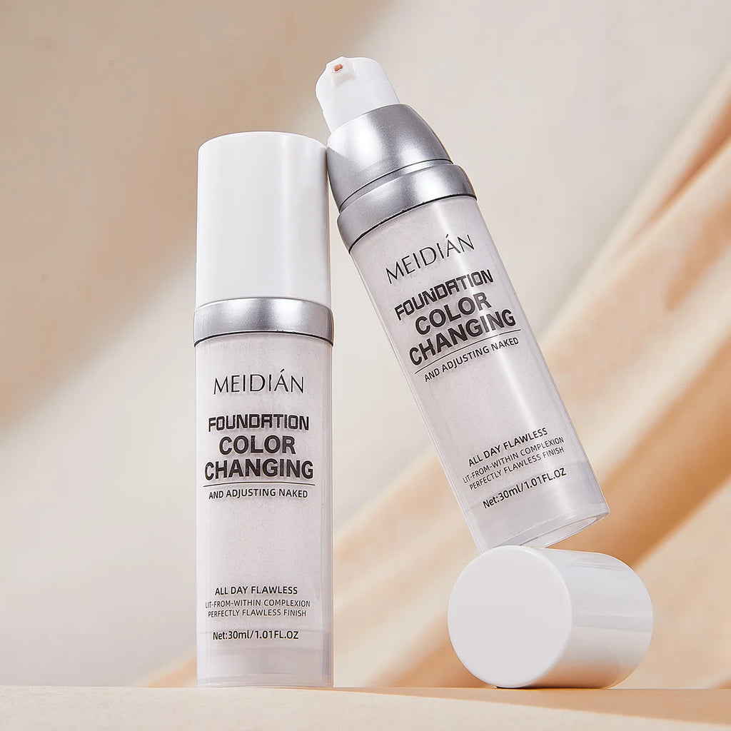 Color-Changing Liquid Foundation for Flawless Skin