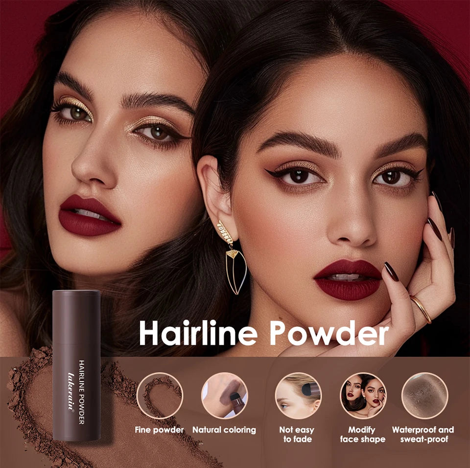 Waterproof Hairline and Root Touch-Up Powder