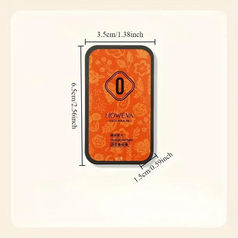 Portable Solid Perfume Balm Gift Set - 6