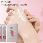 Portable Peach Moisturizing Hand Cream Sticks