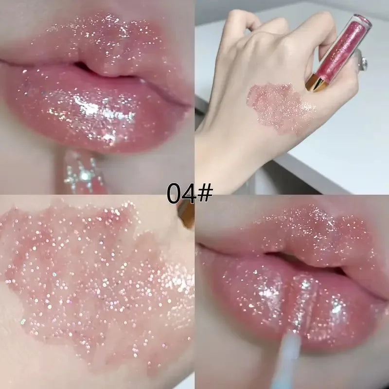 Sparkling Hydrating Glitter Lip Gloss - 14
