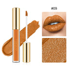 Long-Lasting Diamond Shimmer Liquid Lipstick