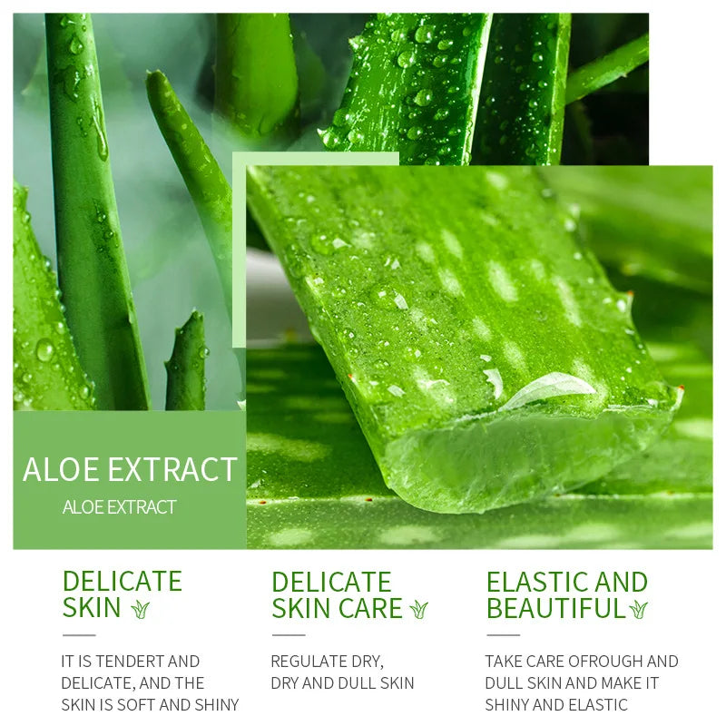 Soothing Aloe Vera Moisturizing Gel for Face and Body