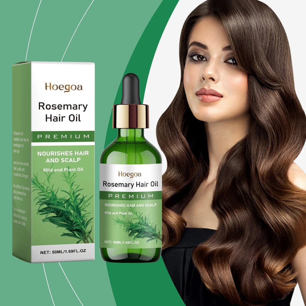 Rosemary Essential Oil for Hair Growth and Scalp Nourishment
