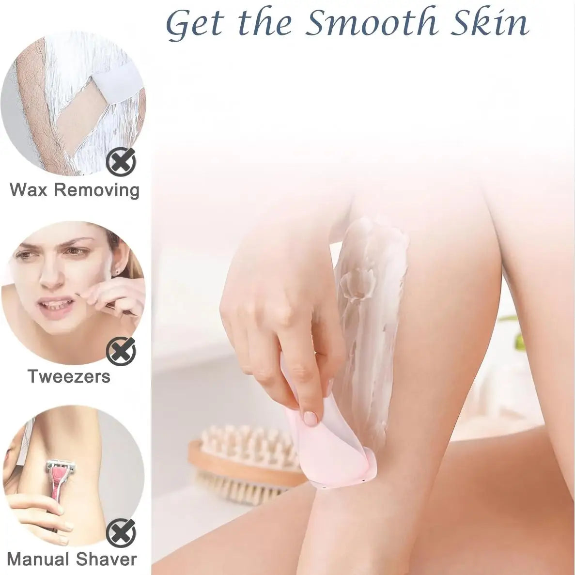 Painless Electric Hair Removal Shaver for Women - 3