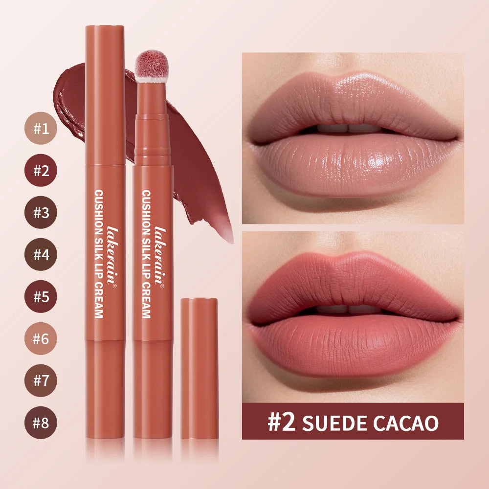 2-in-1 Matte Air Cushion Lip Cream and Blush - 2