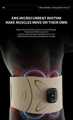 Abdominal Muscle Toning and Waist Massager Belt