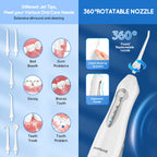Portable Electric Water Flosser for Deep Teeth Cleaning