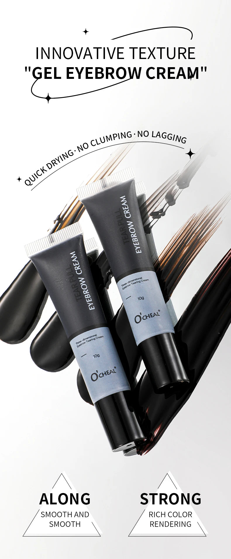 Waterproof Peel-Off Eyebrow Tint Gel