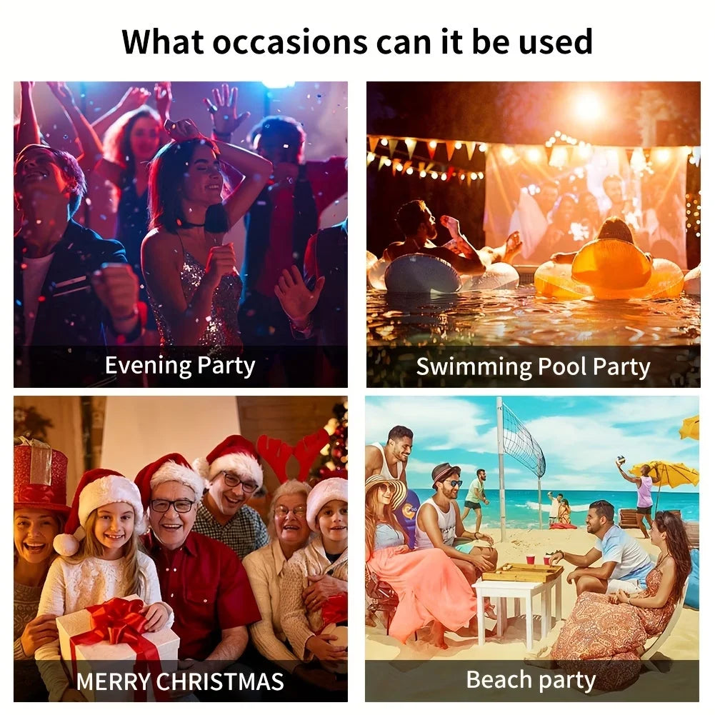 Shimmering High-Gloss Glitter Spray for Body, Hair, and Clothes