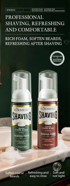 Men's Moisturizing Beard Softening Shaving Foam