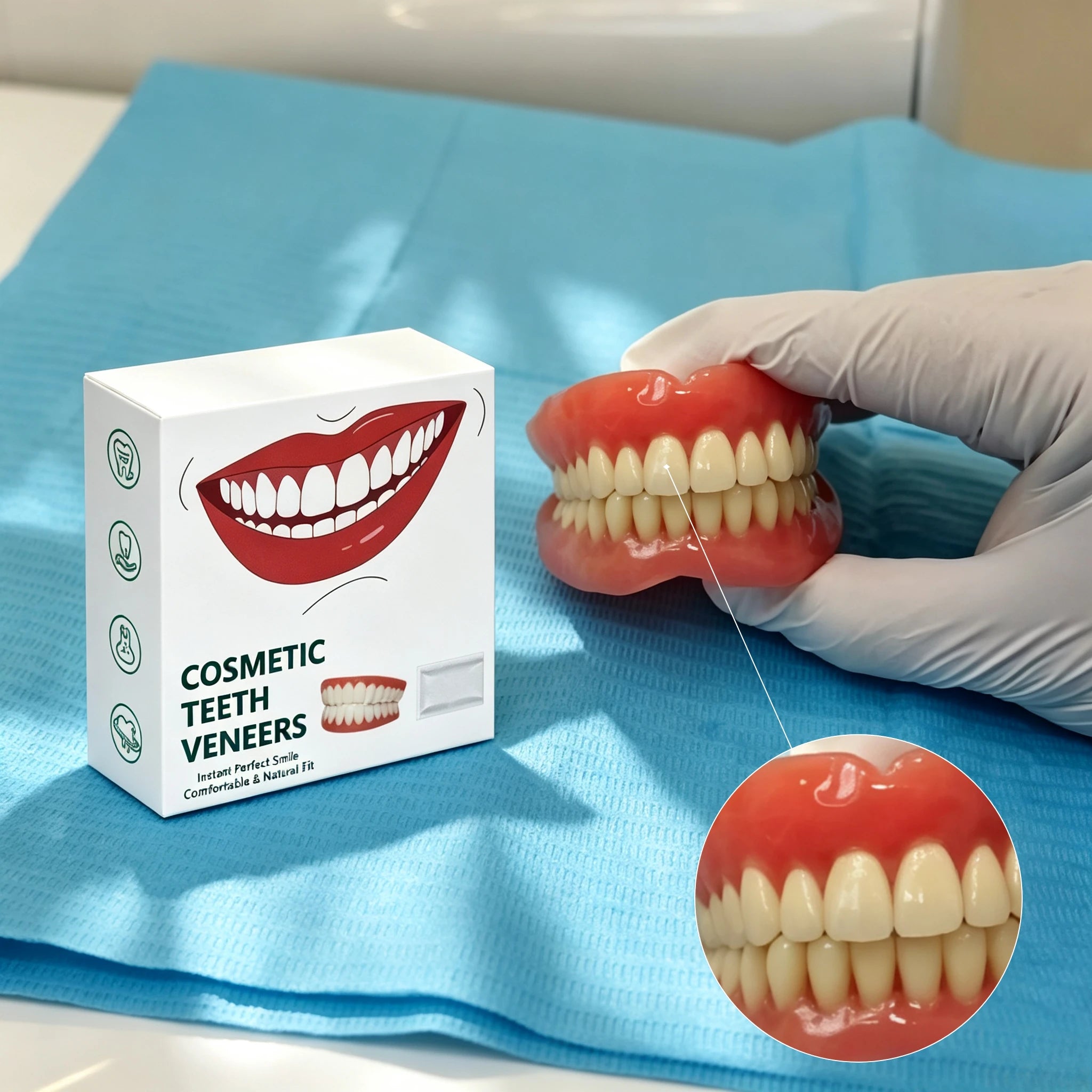 Custom Fit Cosmetic Teeth Veneers for Instant Smile Restoration - 1
