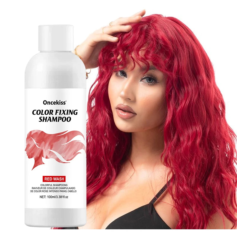 Semi-Permanent Color Depositing Hair Dye Shampoo