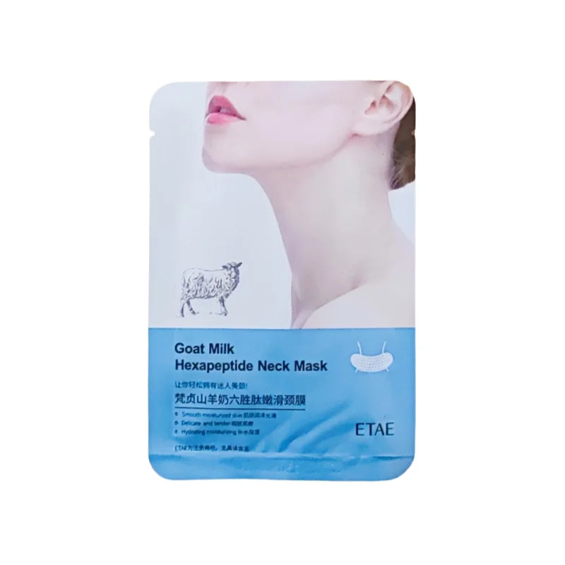 Firming and Hydrating Collagen Neck Mask for Smooth Skin